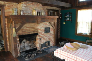 IMG_0183 the Castle Fireplace and kitchen