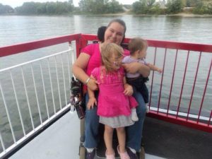 Exploring Marietta Ohio in a wheelchair/Sternwheeler Festival