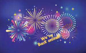 We’re Back Online!!!